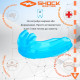 Капа Shock Doctor Single Braces под брекеты взрослая (возраст 12+) Blue (art. 4100-BLU-AD)