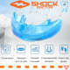Капа Shock Doctor Single Braces под брекеты взрослая (возраст 12+) Blue (art. 4100-BLU-AD)