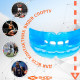 Капа Shock Doctor Double Braces под брекеты, верхние и нижние зубы, взрослая (возраст 12+) Blue (art. 4300-BLU-AD)