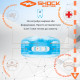 Капа Shock Doctor Double Braces под брекеты, верхние и нижние зубы, взрослая (возраст 12+) Blue (art. 4300-BLU-AD)