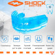 Капа Shock Doctor Double Braces под брекеты, верхние и нижние зубы, взрослая (возраст 12+) Blue (art. 4300-BLU-AD)