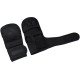 Перчатки для ММА (Греплинговые перчатки) RDX T15 Noir Inner Matte Black S