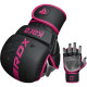 Перчатки ММА F6 MATTE PINK PLUS-M/L (капа в комплекте)