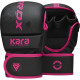 Перчатки ММА F6 MATTE PINK PLUS-M/L (капа в комплекте)