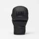 Перчатки греплинговые для ММА Leone BLACK Edition S (капа в комплекте)