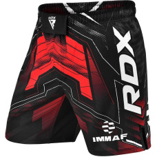 Шорти для MMA RDX MSS-IMF схвалені IMMAF Red L