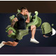 Компрессионные шорты для RDX MMA T16 2-в-1 GREN/BLACK-S
