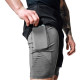 Компрессионные шорты для RDX MMA T16 2-в-1 BLACK/GREY-M