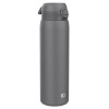 Пляшка для води металева ION8 1200 мл. Stainless Steel , Grey