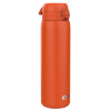 Бутылка для воды металлическая ION8 1200 мл. Stainless Steel, Hearty Orange