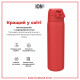 Пляшка для води металева ION8 600 мл. Stainless Steel , Red