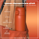 Пляшка для води металева ION8 600 мл. Stainless Steel , Hearty Orange