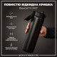 Пляшка для води металева ION8 1200 мл. Stainless Steel , Black