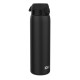Пляшка для води металева ION8 1200 мл. Stainless Steel , Black