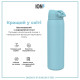 Пляшка для води металева ION8 1200 мл. Stainless Steel , Alaskan Blue