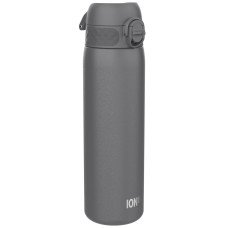 Пляшка для води металева ION8 600 мл. Stainless Steel , Grey