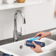 Пляшка для води металева вакуумна ION8 500 мл. Vacuum Insulated, Navy