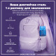 Пляшка для води ION8 1000 мл. BPA Free, Times To Drink, (ЕКО пляшка) BPA Free, Blue & Pink