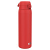 Бутылка для воды металлическая ION8 1200 мл. Stainless Steel, Red