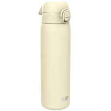 Пляшка для води металева ION8 600 мл. Stainless Steel , Creamy White