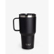 Термостакан (ізольована чашка) Bohtal з ручкою з нержавіючої сталі Tumbler Black 900 ml