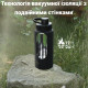 Пляшка для води металева з подвійною вакуумною ізоляцією Bohtal Insulated Bottle 960 ml/32 oz Blue Superman