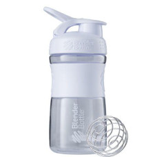 Шейкер спортивный (бутылка) BlenderBottle SportMixer Flip 20oz/590ml White