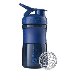 Шейкер спортивний (пляшка) BlenderBottle SportMixer Flip 20oz/590ml Navy