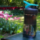 Шейкер спортивний (пляшка) BlenderBottle SportMixer Flip 20oz/590ml Black/Teal