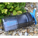 Шейкер спортивний (пляшка) BlenderBottle SportMixer Flip 20oz/590ml Black/Cyan