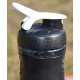 Шейкер спортивний (пляшка) BlenderBottle SportMixer Flip 20oz/590ml Black/White