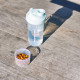 Шейкер спортивный SmartShake Slim 500ml Pure White