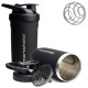 Шейкер спортивный SmartShake металлический Reforce Stainless Steel 30oz/900ml Black