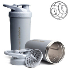 Шейкер спортивный SmartShake металлический Reforce Stainless Steel 30oz/900ml
