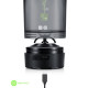 Шейкер спортивний електричний VOLTRX Gallium 600 мл. Tritan Green