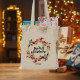 Экошопер BookOpt BK4018 Merry Christmas бежевый
