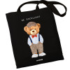 Экошопер BookOpt ВК4057 Teddy Bear (Be Excellent) черный