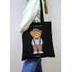 Экошопер BookOpt ВК4057 Teddy Bear (Be Excellent) черный
