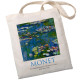 Экошопер BookOpt ВК4063 MONET «Водяные лилии» бежевый