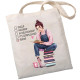 Экошопер BookOpt BK4068 "BOOKS - источник знаний" бежевый