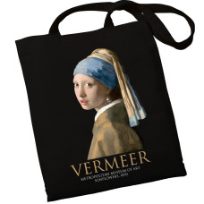 Экошопер BookOpt BK4074 VERMEER "Девушка с жемчужной серьгой" черный
