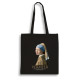 Экошопер BookOpt BK4074 VERMEER "Девушка с жемчужной серьгой" черный
