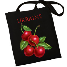 Экошопер BookOpt ВК4078 Ukraine Вишенка, Черный