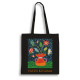 Екошопер BookOpt BK4084 YAYOI KUSAMA Квіти, чорний