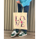 Экошопер Bookopt ВК4072 LOVE (цветы), бежевый