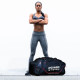 Спортивна сумка Power System PS-7010 Gym Bag Magna (65л.) Blak/Red