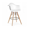 Стілець Тауер Вуд Eames барний високий білий