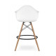 Стілець Тауер Вуд Eames барний високий білий