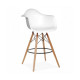 Стілець Тауер Вуд Eames барний високий білий