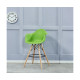Стілець Тауер Вуд Eames барний високий зелений